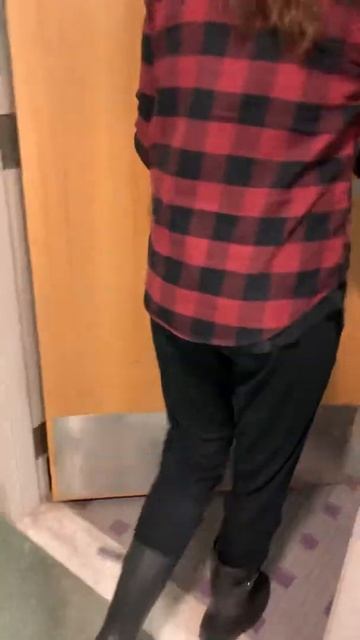 Walking into the massage room