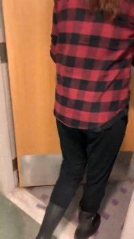 Walking into the massage room