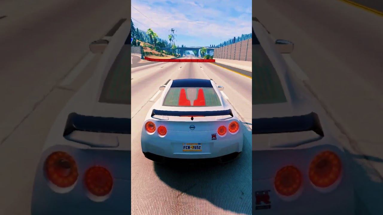 Проверка тормозов Часть 4 BeamNG Drive 4k HD #shorts #beamng #youtube #short #лента #врек #reels