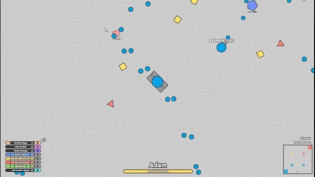 DIEP.IO 1000000 МАССЫ -by Chase