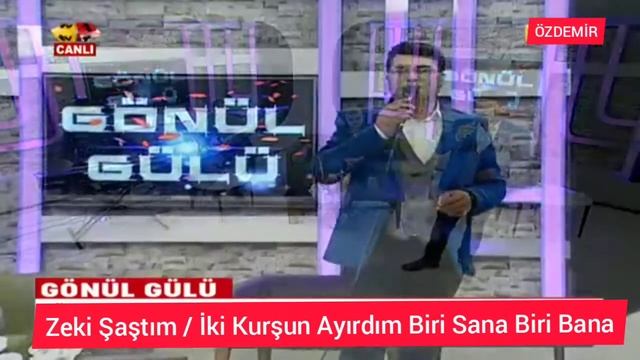 Zeki Şaştım / İki Kurşun Ayırdım Biri Sana Biri Bana / Özdemir Video Müzik Prodüksiyon