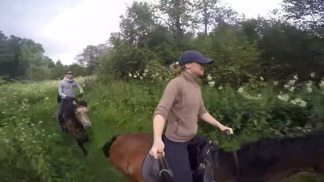 Ускакали с Бойцом от всех!