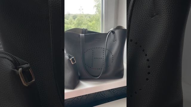 АКТУАЛЬНО✅Hermes сумка с косметичкой и ключницей