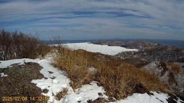 Поход на гору в п. Славянка. вершина сопки. скалы