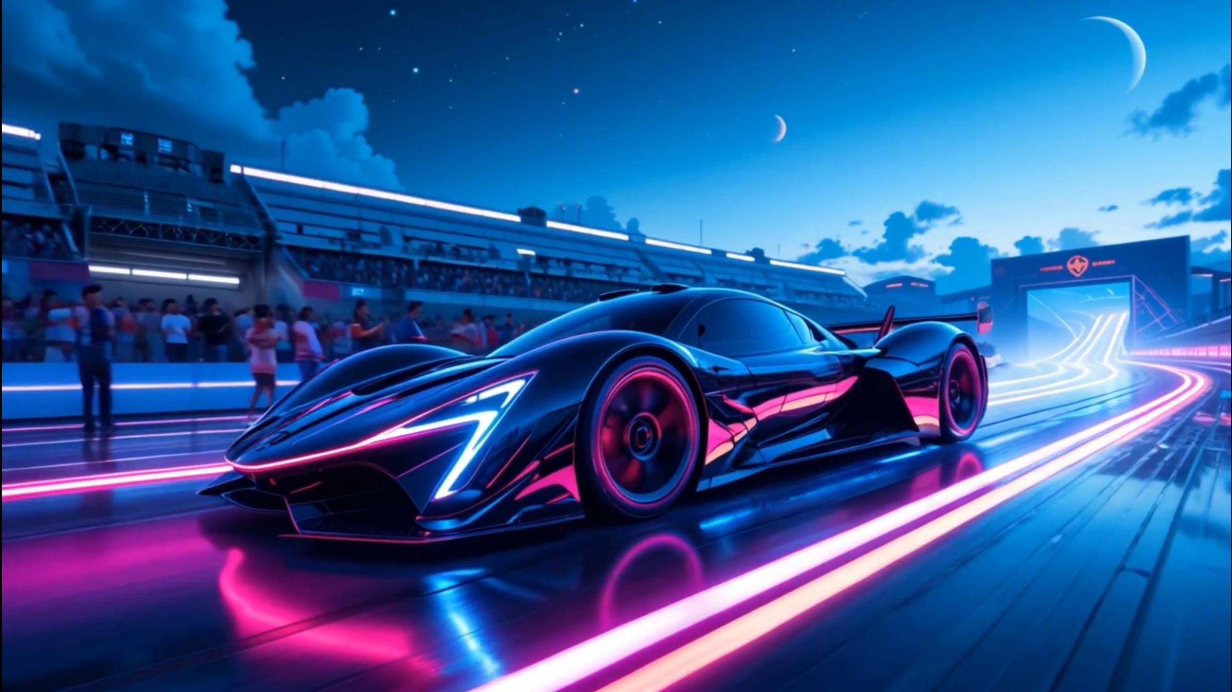 Music and Racing Supercars