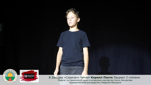 "Скрипач" Борис Заходер Читает Кирилл Пентя