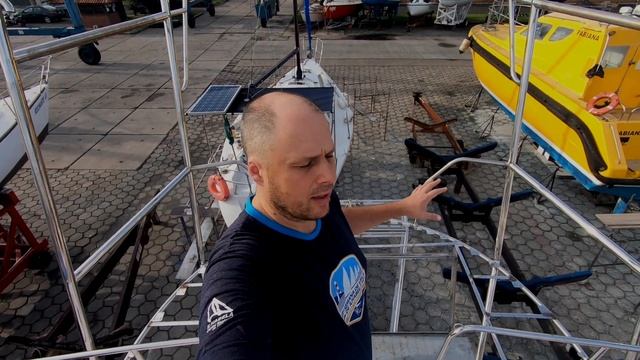#20 - Preparing to install wood on the stern platform
