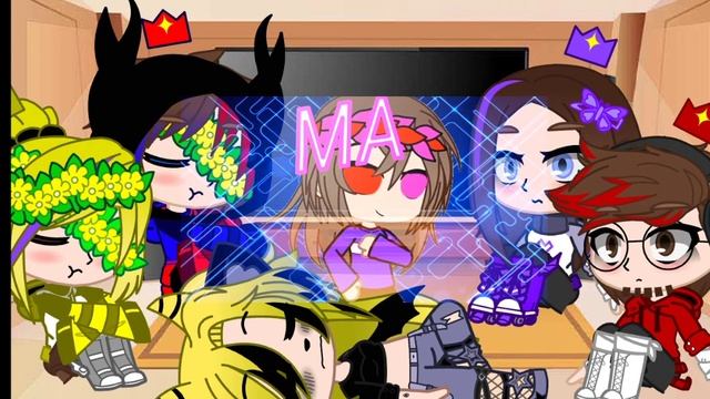 реакция 🌶Эдисона🌶 , 💜Кати💜, 💛Ма💛 ,💙Евген бро❤