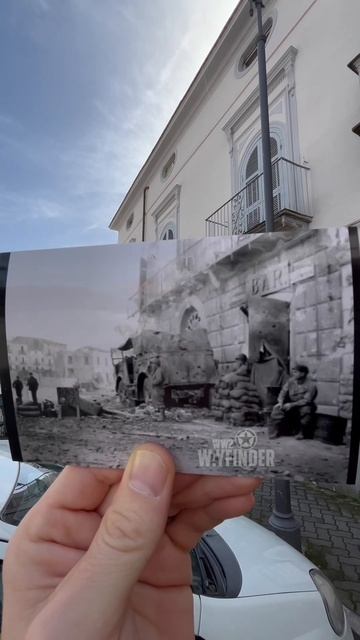 US Troops At Rest Then and Now #thenandnow #ww2 #italy
