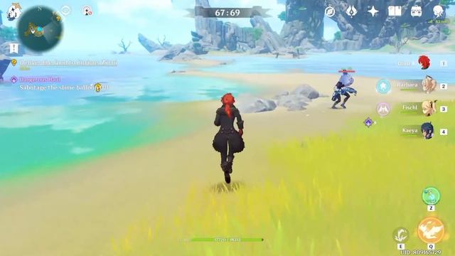 While It's Warm: Deliver Food To Curius Zi'rui Guyun Stone Forest, "Almost Drowned!" Genshin Impact
