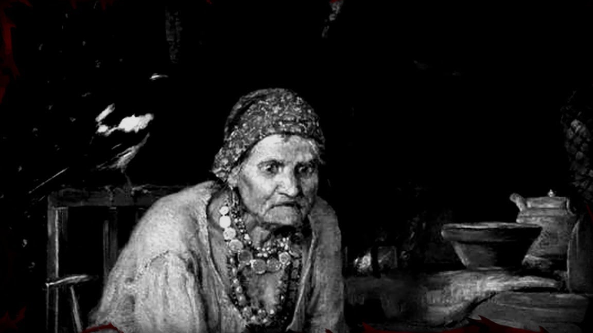Русская старая ведьма в1942г.наказала немцев_"Вы здесь не хозяева..."
