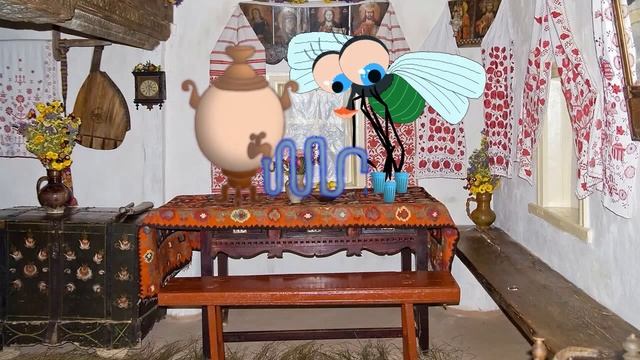Сказ про муху цокату.., цакату.., цекотуху. Короче про денежку.