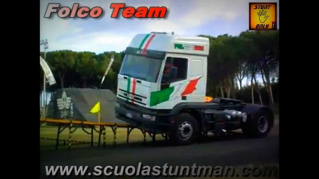 Folco Team Iveco EURO TECH su due ruote