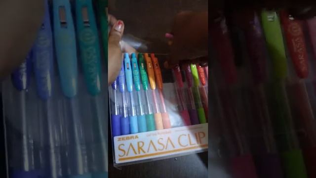 Zebra Sarasa clip unboxing video
