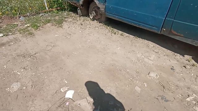 Заброшенный Газ 2705 (Грузопассажирская)