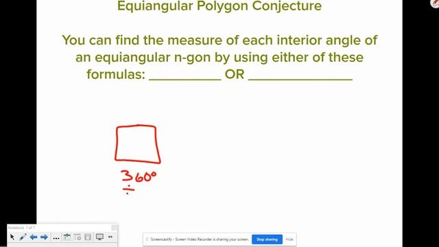 5.2 Exterior Angle Sum Conjecture