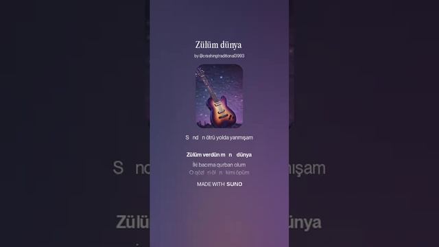 Kərəm - "Zülüm dünya"
