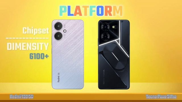 Redmi 13C 5G vs Tecno Pova 5 Pro || Which one is best❓