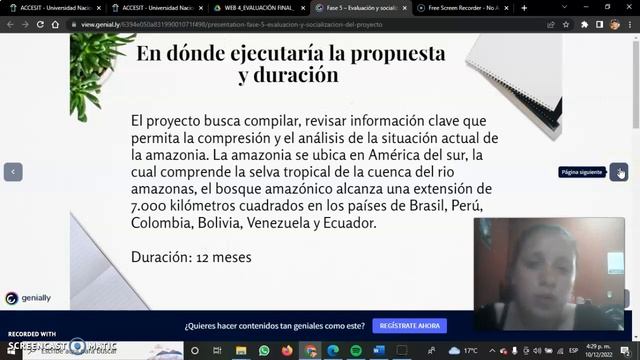 Fase 5  Evaluación y Sustentación del Proyecto