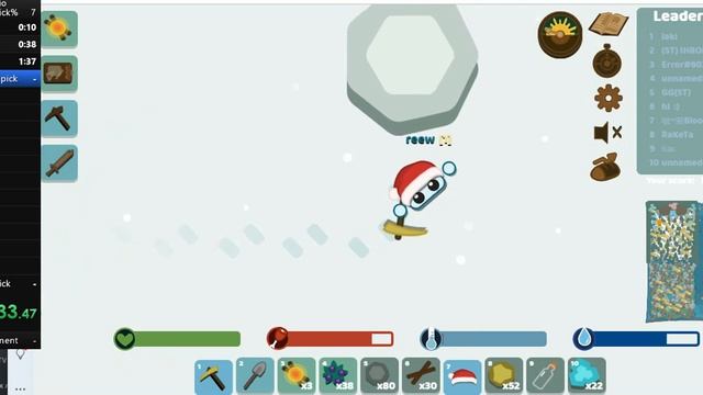 Starve.io speedrun amytist pick in 15:05:12
