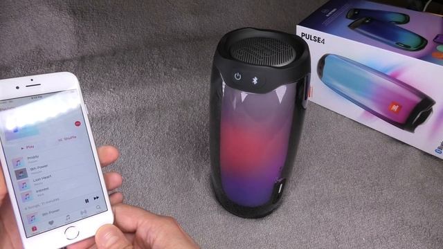 How to PAIR the JBL PULSE 4 Bluetooth Speaker