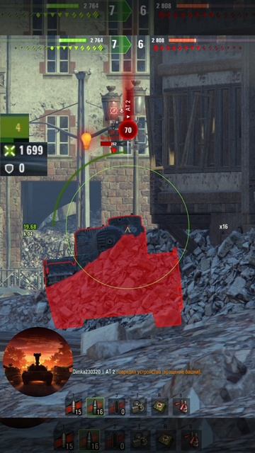 КВ-2🔥- Медаль Воина, сложный бой 💯😱#миртанков #worldoftanks #like #wotgameplay #wot #рек