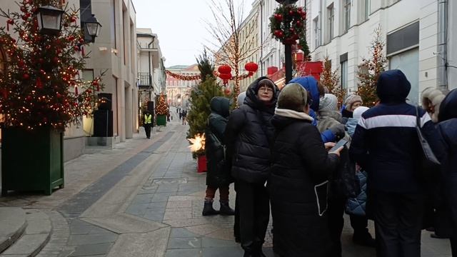 город Москва - гуляния по городу, Китайский новый год...
