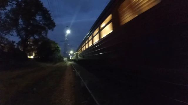 Электропоезд ЭД4МК-0029 станция Нара 25.09.2016