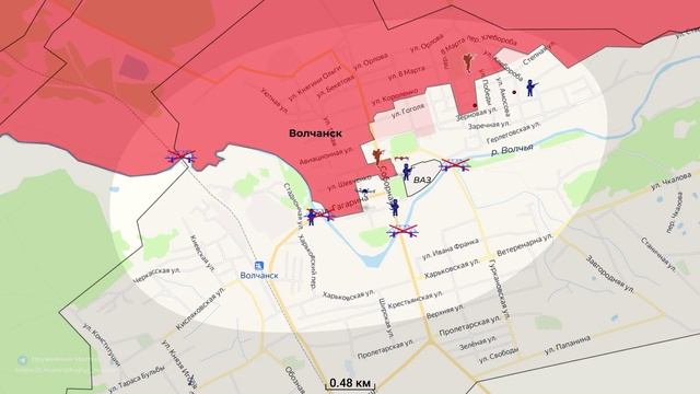 Продвижение в Волчанске и обстановка в районе Черкасской Конопельки. Сводка на 08.02.2025 год !!!