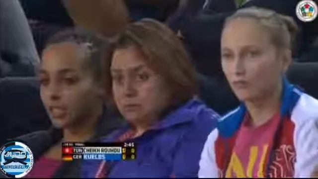 Judo Grand Prix Samsun 2014 Final o78kg CHEIKH ROUHOU (TUN) - KUELBS Jasmin (GER)