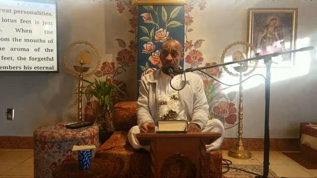 Srimad Bhagavatam 4,20,25. His Grace Gaura Sundara Prabhu!