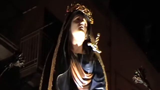 Venerdi santo agrigento 2014-"Dove vai madonna mia".