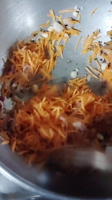 How to make carrot 🥕🥕🥕 rice#cooking #recipe #shorts