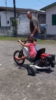 😳Прокатила папку!