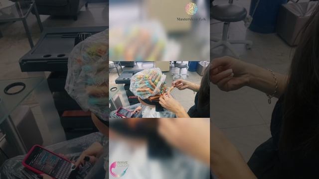 Обучающий семинар по японской аква завивке Aqua Lucicare на волосы с порошковым блондом!