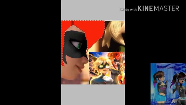 Miraculous ladybug speededit: zen senpai desing And ayame senpai desing