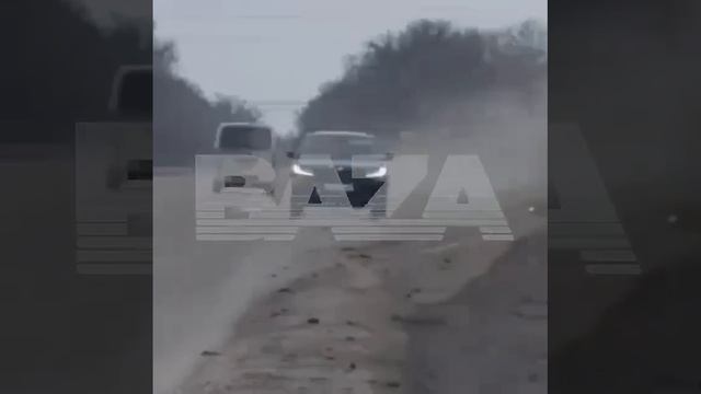 Видео атаки дроном гражданского автомобиля в Запорожской области
