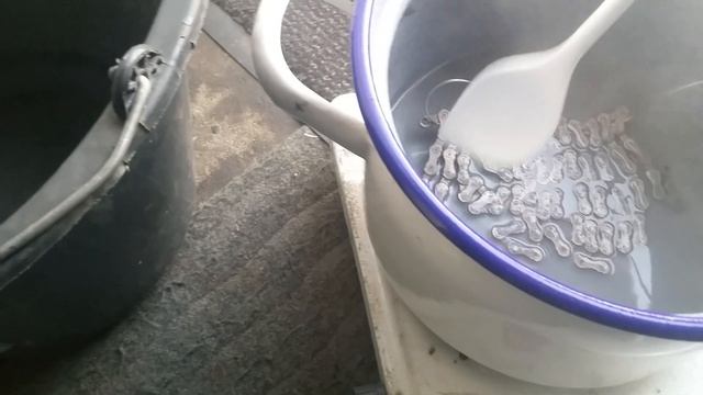 weißes Pulver aus China, Fahrradkette wachsen ölen schmieren und Fahrradwohnwagen unter 100€