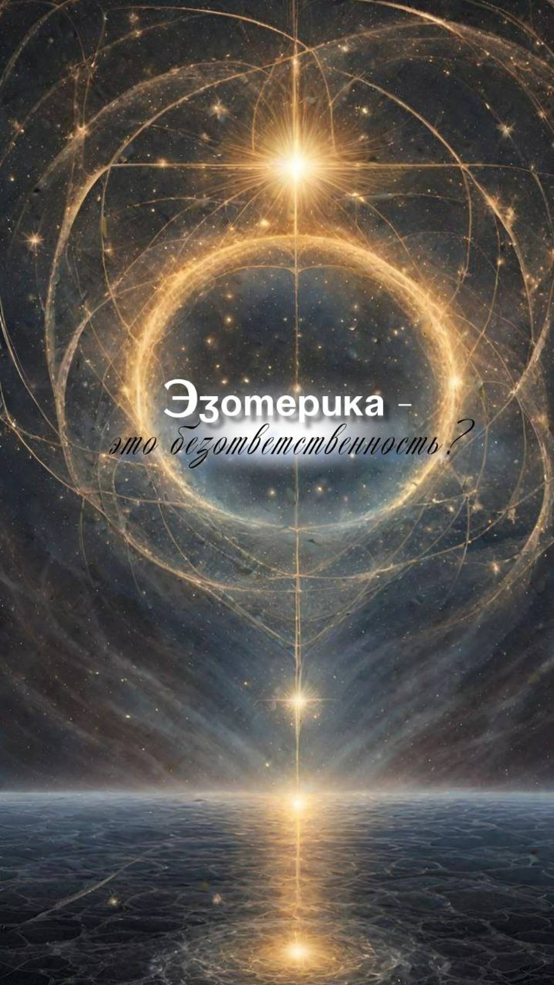 Эзотерика 👉 безответственность? 🤨