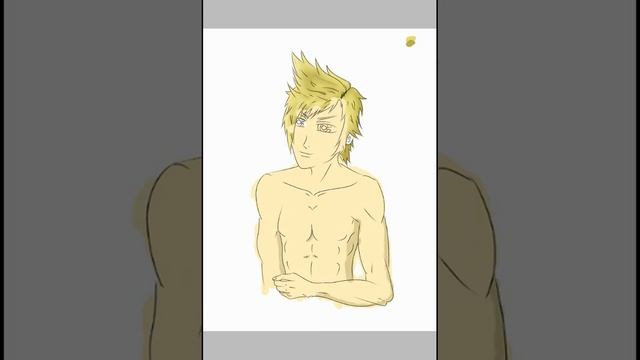Drawing Prompto (Digital Speed Art)