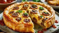 Невероятный рецепт Куриный грибной торт