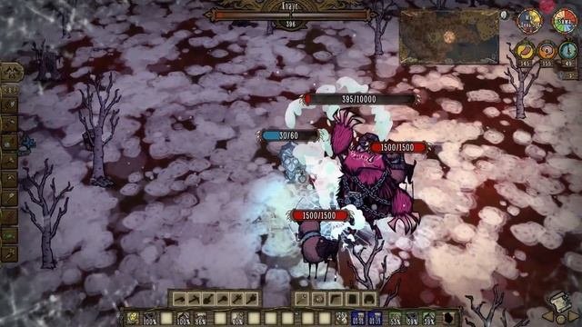 Wanda vs Klaus (с новой броней Dreadstone)