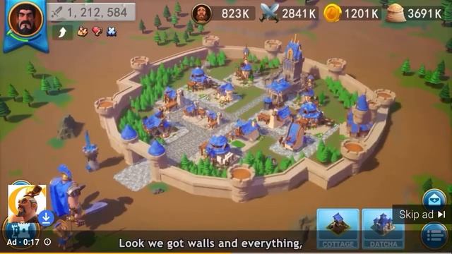 rise of kingdoms ad but i'm screaming the words