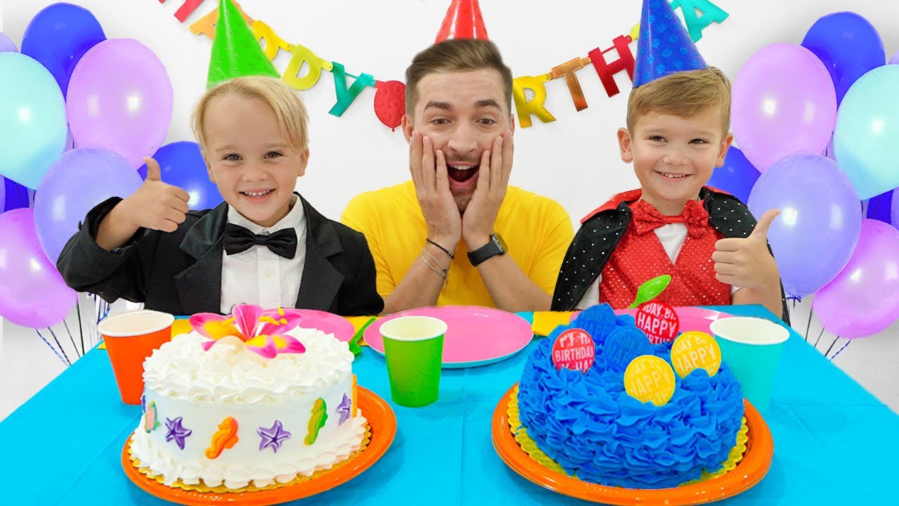 Влад и Ники. Крис готовится ко ДНЮ РОЖДЕНИЯ дяди! Видео для детей.