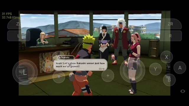 أخيراااا لعبة naruto storm 2 بافضل اعدادات محاكي skyline edge v19