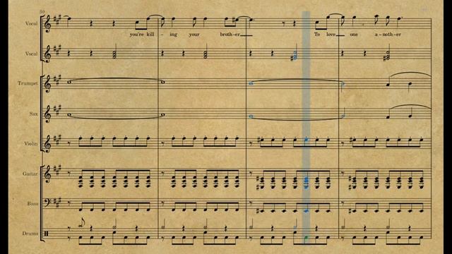 Psychopomp (chorus) by Thank You Scientist (music transcription)