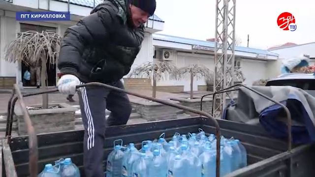 Питьевая вода доставлена в Кирилловку