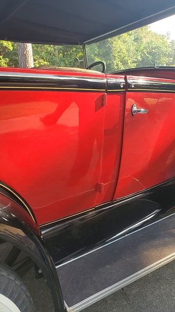 1931 Red Model A Phaeton Video 4