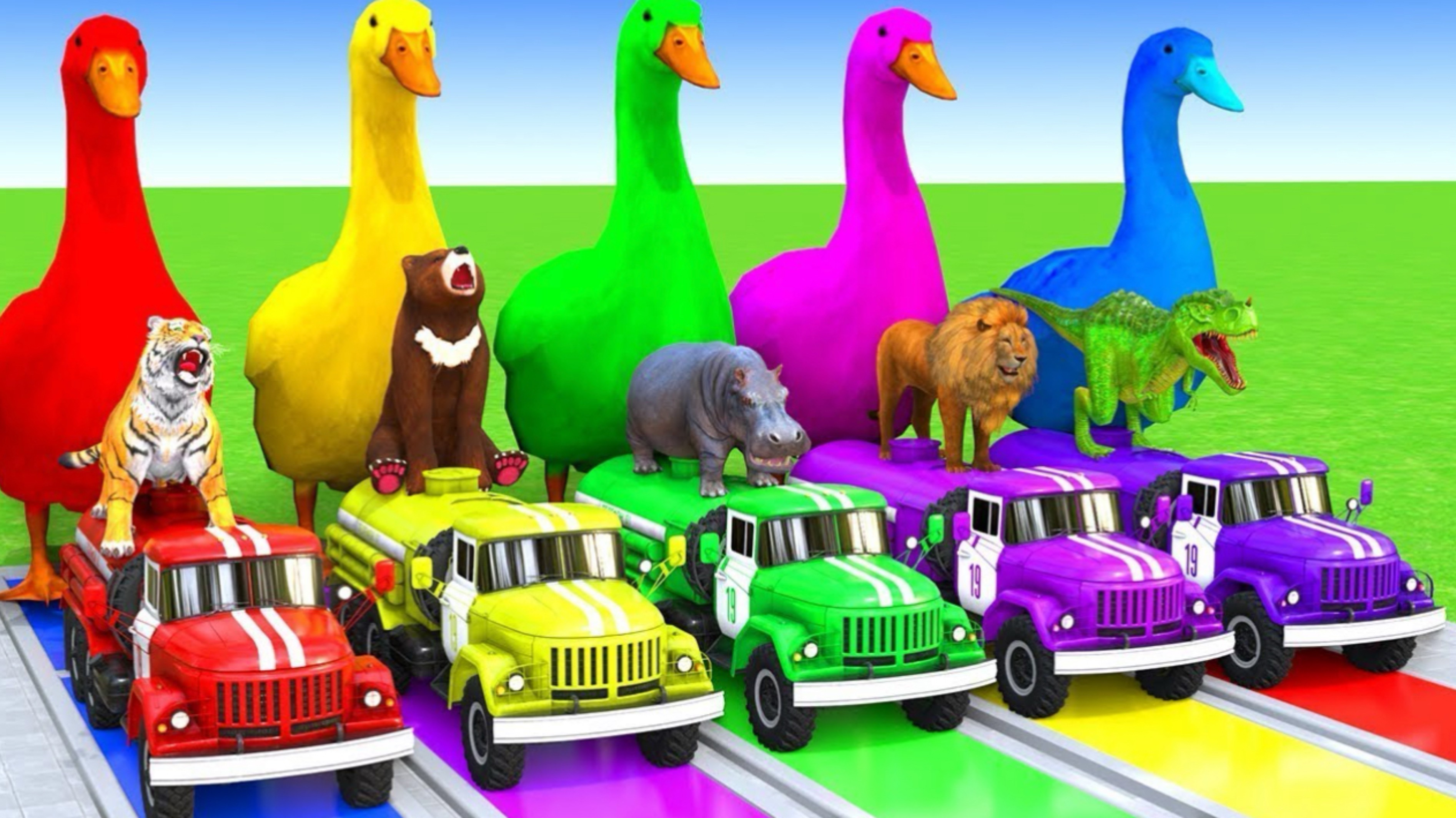 ЖИВОТНЫЕ|Яркие ЦВЕТА |
Животные для детей ¦ Учим Домашних Животных ¦ 3Д Анимация ¦ Учим Цвета