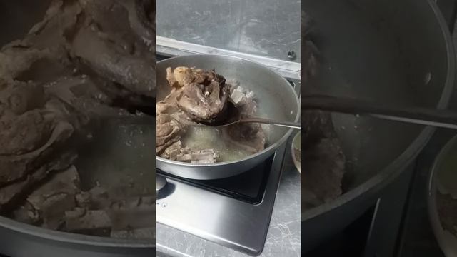 Жареная Баранина и бёрек по турецки